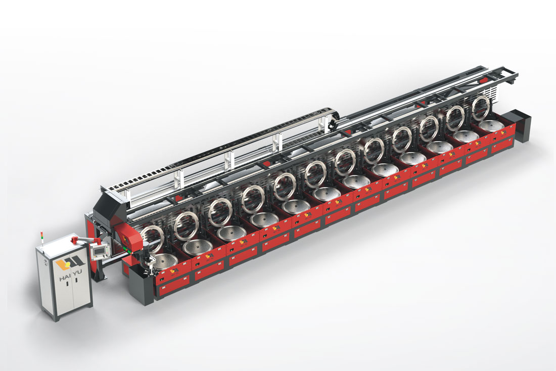 HY-TP3I1-120A/250A全自動輪胎直線聚氨酯澆注機